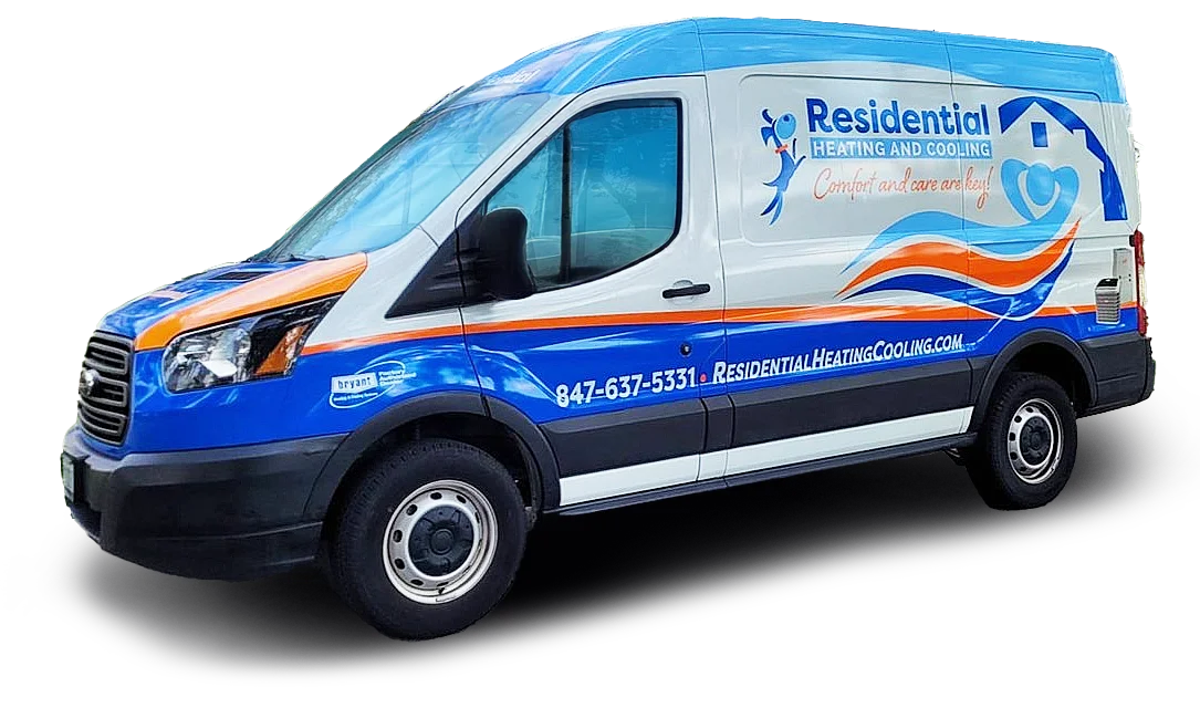 Residential Heating and Cooling Van