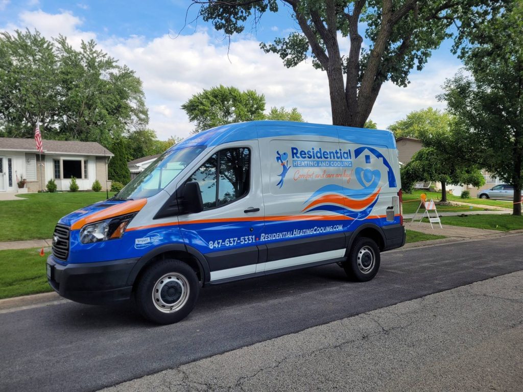 Residential Heating and Cooling’s Van